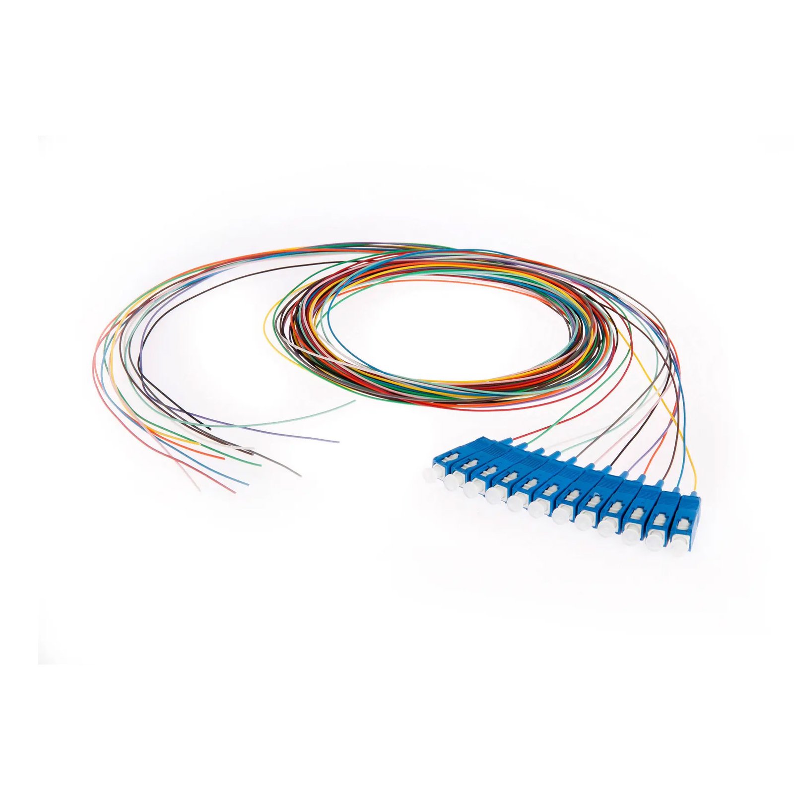 Pigtail-12 PREMIUM SC SM Pigtails – G657A fiber - Image 1